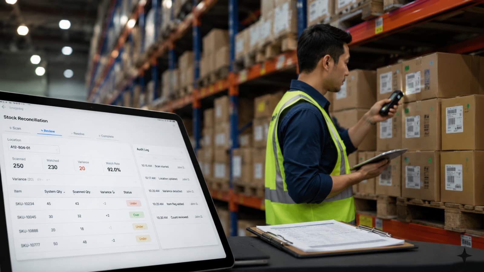 Stock Reconciliation Audit